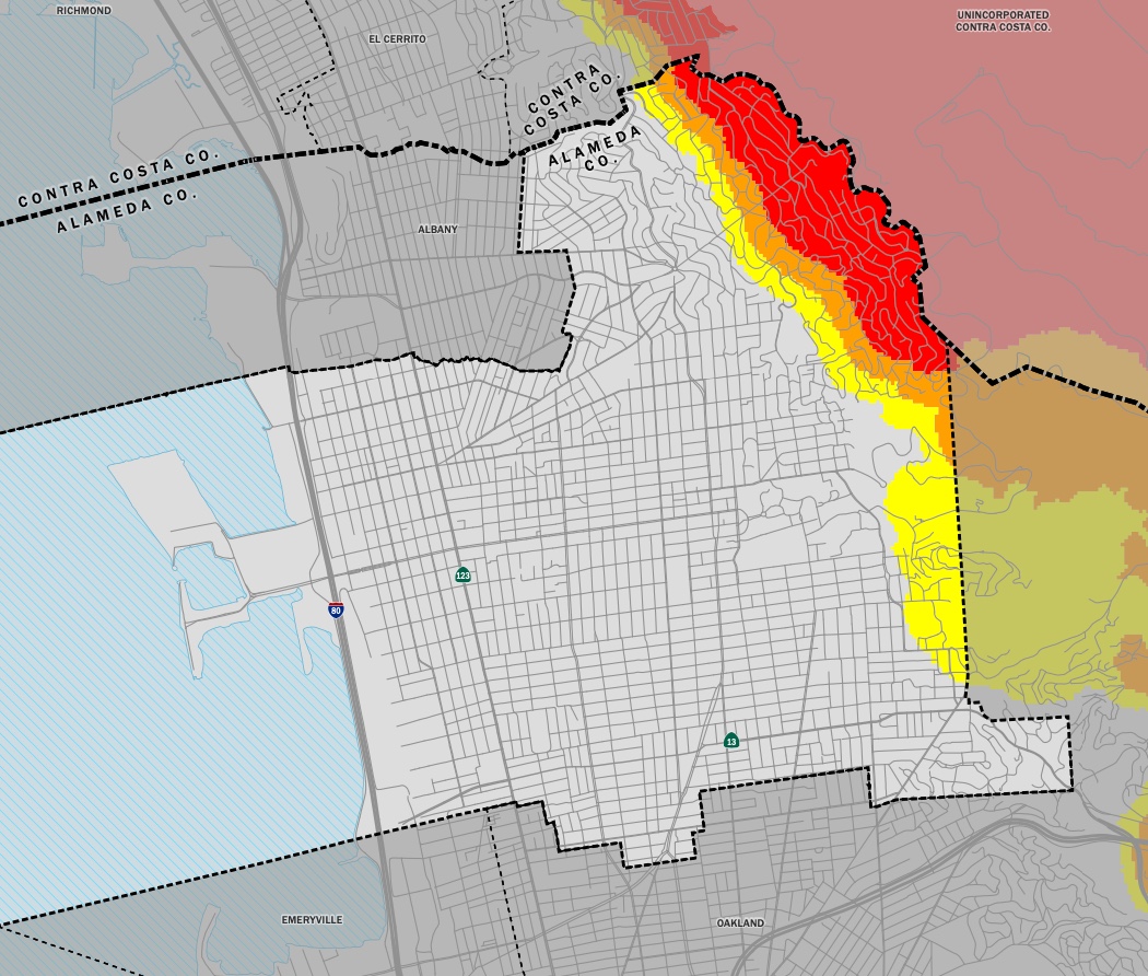 New Cal Fire map shrinks Berkeley’s ‘fire hazard’ zone. But what does that mean?